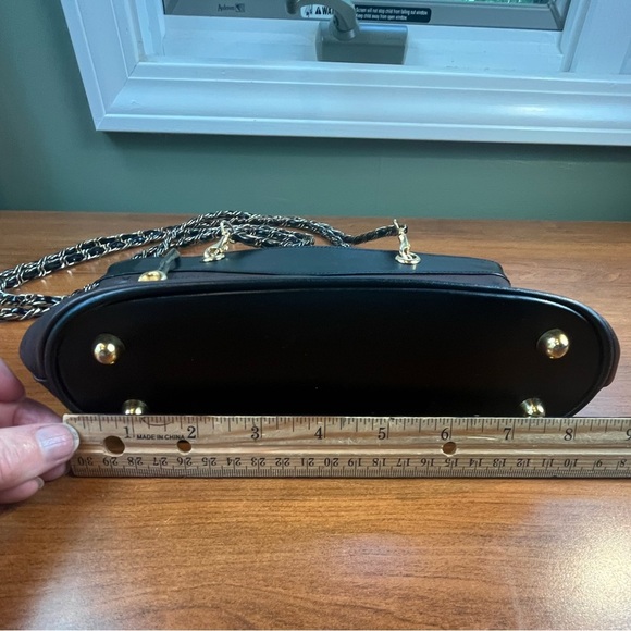 HCL Handcrafted Leather Goods Black Leather Bag Made in W. Germany Numbered Bag - Picture 15 of 16